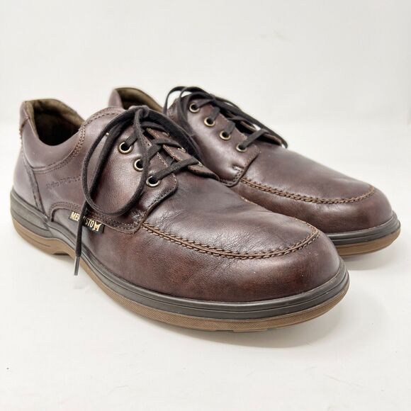 Mephisto Douk Waterproof Oxford Shoes Mens Brown Chestnut Leather US 7.5 EUR 7 main image 5